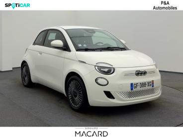 SPOTICAR Fiat 500 E 118ch Icone Occasion - Citadine Electrique Blanc - Montauban - 1203859813_4