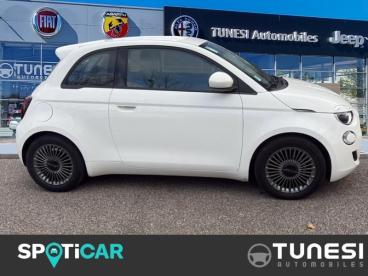 SPOTICAR Fiat 500 E 95ch Icone Occasion - Citadine Electrique Blanc - Bourgoin-jallieu - 1203862685_4