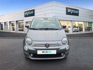 SPOTICAR Fiat 500 1.2 8v 69ch Eco Pack  Lounge Occasion - Citadine Essence Gris - Charleville Mezieres - 1203862936_2