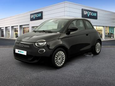 SPOTICAR Fiat 500 E 118 Ch Nouvelle 500 Occasion - Citadine Electrique Onyx Black - Nanterre - 1203869615_1