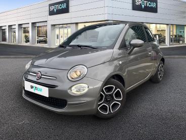 SPOTICAR Fiat 500 1.0 70ch Bsg Club Occasion - Citadine Hybride Gris Clair - Vaison La Romaine - 1203871590_1