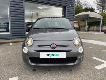 SPOTICAR Fiat 500 1.0 70ch Bsg Club Occasion - Citadine Hybride Gris Clair - Vaison La Romaine - 1203871590_2