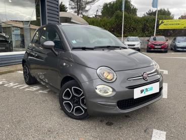 SPOTICAR Fiat 500 1.0 70ch Bsg Club Occasion - Citadine Hybride Gris Clair - Vaison La Romaine - 1203871590_3