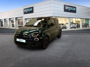 SPOTICAR Fiat 500 C E 118 Ch La Prima Occasion - Citadine Electrique Vert - Lomme - 1203873648_1