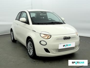 SPOTICAR Fiat 500 E 95ch Action Plus Occasion - Citadine Electrique Blanc - La Ravoire - 1203874260_3