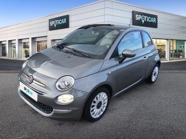 SPOTICAR Fiat 500 1.0 70 Ch Hybride Bsg S/s Dolcevita Occasion - Citadine Essence Gris - Pontarlier - 1203876302_1