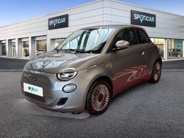 SPOTICAR Fiat 500 E 118ch Pack Confort My23 Occasion - Citadine Electrique Blanc - Tille - 1203878545_1