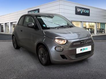 SPOTICAR Fiat 500 E 118ch Pack Confort My23 Occasion - Citadine Electrique Blanc - Tille - 1203878545_3