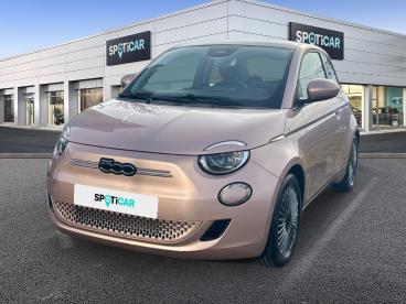 SPOTICAR Fiat 500 E 118ch Icone Occasion - Citadine Electrique Rose Gold Métal - Anthy-sur-leman - 1203882963_1