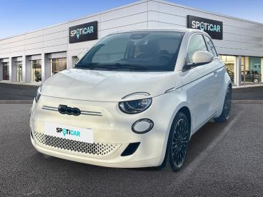 SPOTICAR Fiat 500 E 118ch Icone Plus (step1) 2021 Occasion - Citadine Electrique Blanc - Anthy-sur-leman - 1203882964_1
