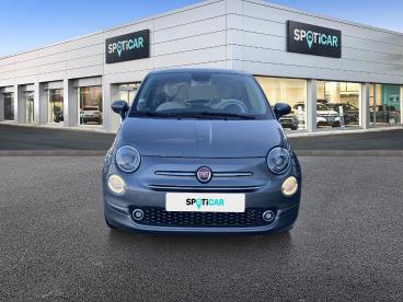 SPOTICAR Fiat 500 1.2 69 Ch S/s Dualogic Lounge Occasion - Citadine Essence Gris - Chavelot - 1203884374_2