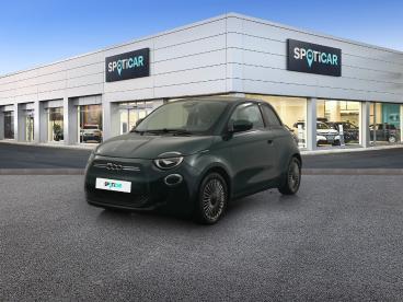 SPOTICAR Fiat 500 E 118 Ch Icone Occasion - Citadine Electrique Ocean Green - Roncq - 1203884829_1