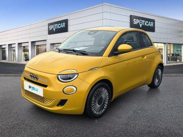 SPOTICAR Fiat 500 1.0 Firefly 65ch Hybrid Torino Occasion - Citadine Hybride Yellow Gold Métal - Feignies - 1203886235_1