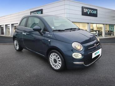SPOTICAR Fiat 500 1.0 70ch Bsg S&s Dolcevita Occasion - Citadine Hybride Epic Blue Métal - Ales - 1203889328_3