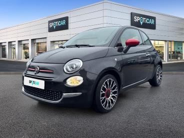SPOTICAR Fiat 500 1.0 70 Ch Hybride Bsg S/s (red) Occasion - Citadine Essence Noir - Chavelot - 1203890408_1