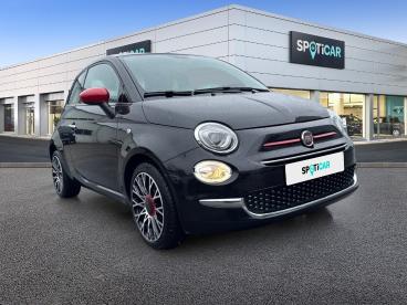 SPOTICAR Fiat 500 1.0 70 Ch Hybride Bsg S/s (red) Occasion - Citadine Essence Noir - Chavelot - 1203890408_3
