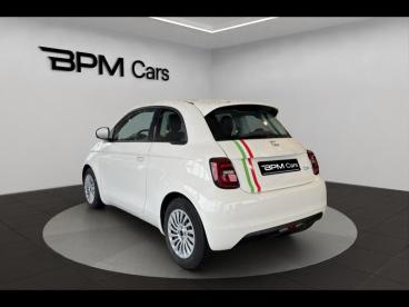 SPOTICAR Fiat 500 E 95ch Action Plus (step1) Occasion - Citadine Electrique Blanc - Amilly - 1203896870_4