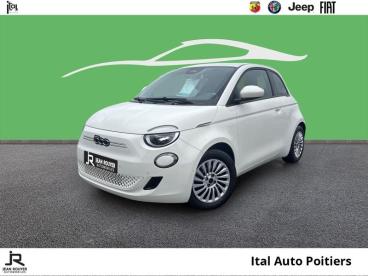 SPOTICAR Fiat 500 E 95ch Pack Confort  3+1  My23 Occasion - Citadine Electrique Blanc - Poitiers - 1203896898_1