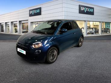 SPOTICAR Fiat 500 E 95 Ch Nouvelle 500 Occasion - Citadine Electrique Ocean Green - Reze - 1203897972_1