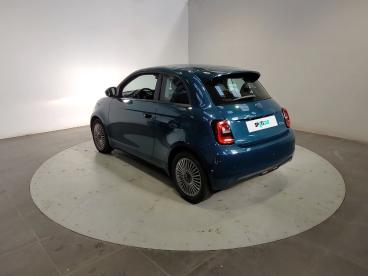 SPOTICAR Fiat 500 E 95 Ch Nouvelle 500 Occasion - Citadine Electrique Ocean Green - Reze - 1203897972_3