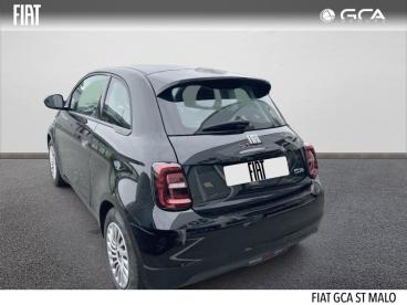 SPOTICAR Fiat 500 E 118ch Icone Occasion - Citadine Electrique Blanc - Saint-malo - 1203900609_2