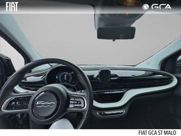 SPOTICAR Fiat 500 E 118ch Icone Occasion - Citadine Electrique Blanc - Saint-malo - 1203900609_5