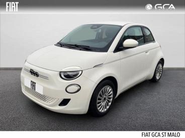 SPOTICAR Fiat 500 E 95ch My23 Occasion - Citadine Electrique Blanc - Saint-malo - 1203901685_1