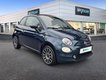 SPOTICAR Fiat 500 C 1.0 70 Ch Hybride Bsg S/s Occasion - Citadine Essence Bleu - Chavelot - 1203903140_3