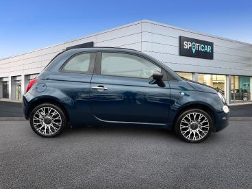 SPOTICAR Fiat 500 C 1.0 70 Ch Hybride Bsg S/s Occasion - Citadine Essence Bleu - Chavelot - 1203903140_4