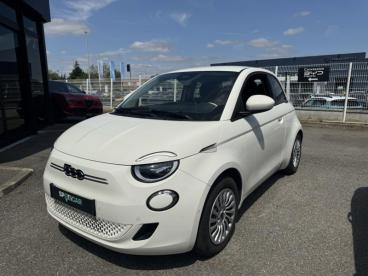 SPOTICAR Fiat 500 E 118ch Pack Confort My23 Occasion - Citadine Electrique Blanc - Coignieres - 1203903720_2