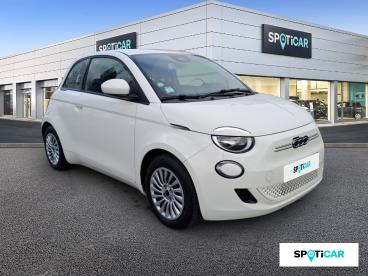 SPOTICAR Fiat 500 E 95ch Action Plus Occasion - Citadine Electrique Blanc - Angers Cedex 01 - 1203907097_3