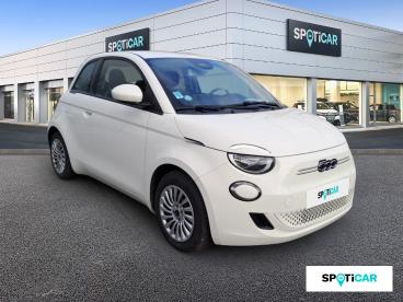 SPOTICAR Fiat 500 E 95ch Action Plus Occasion - Citadine Electrique Blanc - Angers Cedex 01 - 1203907107_3