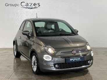 SPOTICAR Fiat 500 1.0 70 Ch Hybride Bsg S/s Dolcevita Occasion - Citadine Hybride Gris Fonce - Toulenne - 1203907315_3