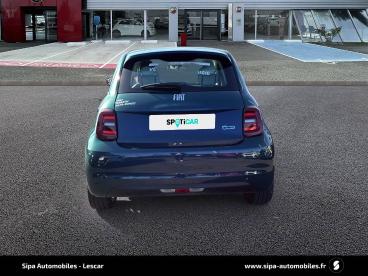 SPOTICAR Fiat 500 E 118 Ch La Prima By Bocelli Occasion - Citadine Electrique Ocean Green - Lescar - 1203910327_5