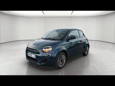 SPOTICAR Fiat 500 E 95ch Icone Occasion - Citadine Electrique Ocean Green Métal - Ludres - 1203911263_1