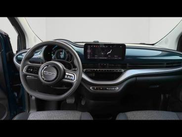 SPOTICAR Fiat 500 E 95ch Icone Occasion - Citadine Electrique Ocean Green Métal - Ludres - 1203911263_3
