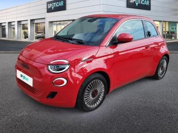 SPOTICAR Fiat 500 E 118ch (red) My23 Occasion - Citadine Electrique Red By (red) Pastel - Nice - 1203912707_1