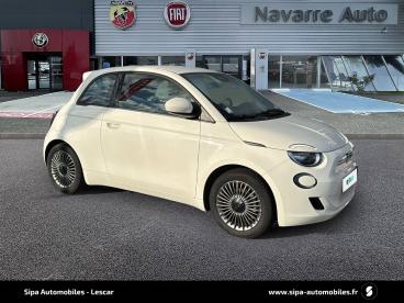 SPOTICAR Fiat 500 E 118 Ch Icone Occasion - Citadine Electrique Ice White - Lescar - 1203913572_3