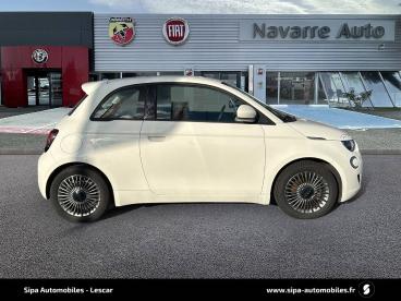 SPOTICAR Fiat 500 E 118 Ch Icone Occasion - Citadine Electrique Ice White - Lescar - 1203913572_4