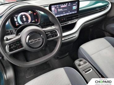 SPOTICAR Fiat 500 C E 118 Ch Icone Occasion - Citadine Electrique Ocean Green - Frejus - 1203919597_2