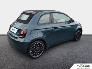 SPOTICAR Fiat 500 C E 118 Ch Icone Occasion - Citadine Electrique Ocean Green - Frejus - 1203919597_3