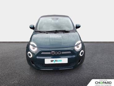 SPOTICAR Fiat 500 C E 118 Ch Icone Occasion - Citadine Electrique Ocean Green - Frejus - 1203919597_4