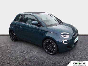SPOTICAR Fiat 500 C E 118 Ch Icone Occasion - Citadine Electrique Ocean Green - Frejus - 1203919597_5