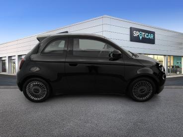 SPOTICAR Fiat 500 118ch 42kwh Icone Occasion - Citadine Electrique Noir - Carcassonne - 1203929202_3