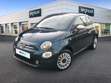 SPOTICAR Fiat 500 1.0 70 Ch Hybride Bsg S/s Occasion - Citadine Essence Bleu Fonce - Macon - 1203930990_1