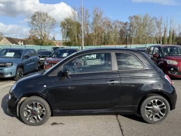 SPOTICAR Fiat 500 1.2 8v 69ch S Occasion - Citadine Essence Noir - La Chaussee D Ivry - 1203931104_2