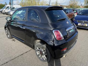 SPOTICAR Fiat 500 1.2 8v 69ch S Occasion - Citadine Essence Noir - La Chaussee D Ivry - 1203931104_3