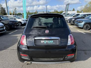 SPOTICAR Fiat 500 1.2 8v 69ch S Occasion - Citadine Essence Noir - La Chaussee D Ivry - 1203931104_4