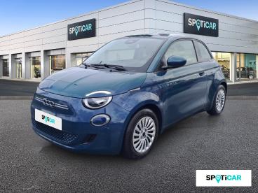 SPOTICAR Fiat 500 E 118ch Pack Confort My23 Occasion - Citadine Electrique Ocean Green Métal - Angers Cedex 01 - 1203932263_1