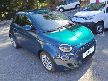 SPOTICAR Fiat 500 E 95 Ch Nouvelle 500 Occasion - Citadine Electrique Vert - Mougins - 1203933025_3
